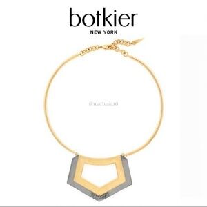 Botkier New York Collar Geometric Necklace